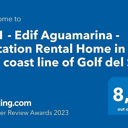 431 - Edif Aguamarina - Vacation Rental Home In The Coast Line Of Golf Del Sur San Miguel de Abona Exteriör bild