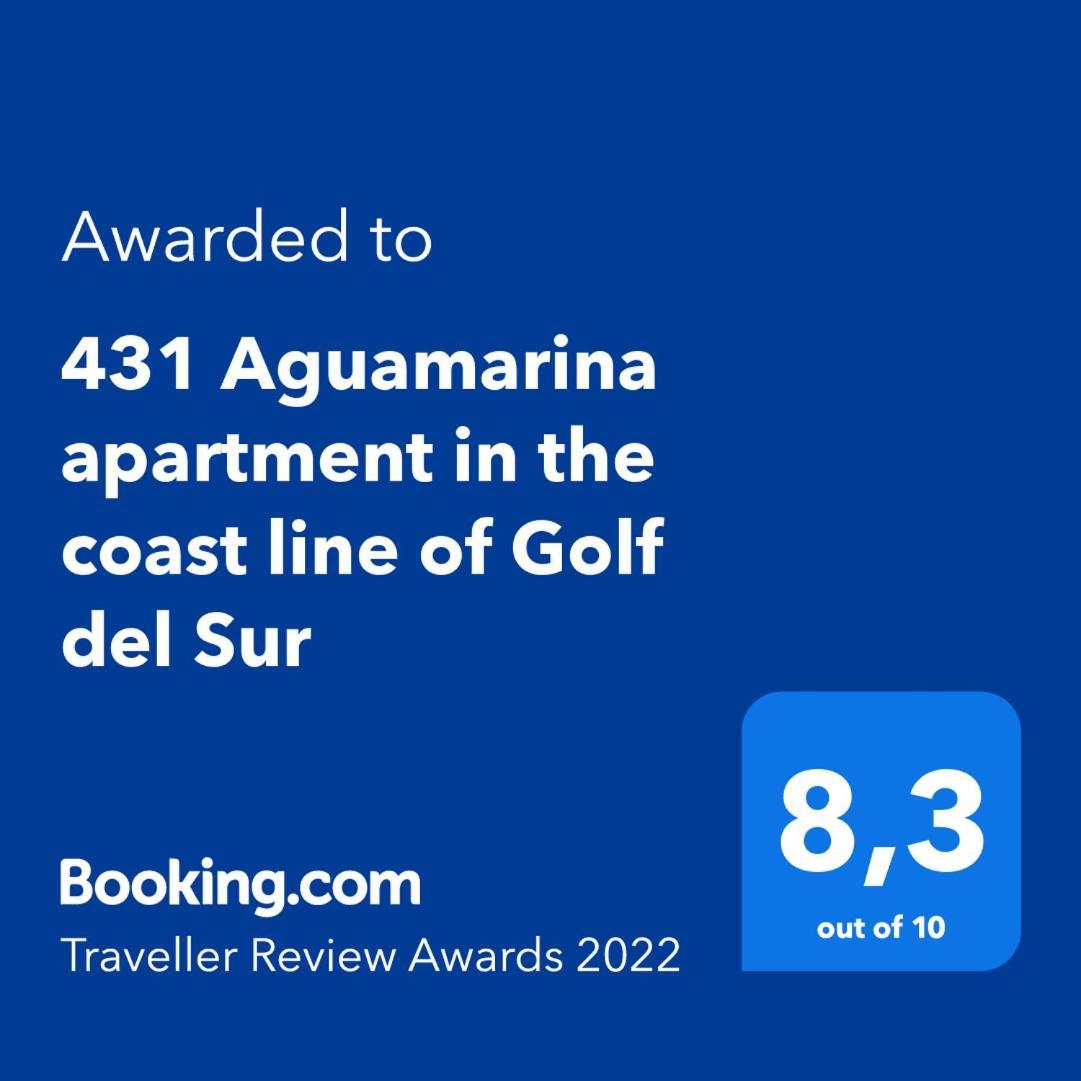 431 - Edif Aguamarina - Vacation Rental Home In The Coast Line Of Golf Del Sur San Miguel de Abona Exteriör bild